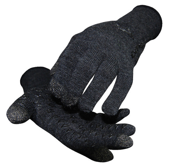 DeFeet DuraGlove ET Wool Gloves, Small, Black
