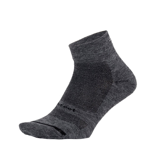 DeFeet Wooleator Pro 1" Gravel Gray Socks, 7-9