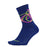 DeFeet Aireator 6" Crew Blinds Socks, 9.5-11.5, Navy