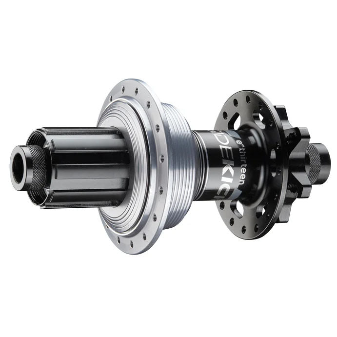 E*thirteen Sidekick Rear HG Hub, 32h, 12x148 Boost, Black/Silv