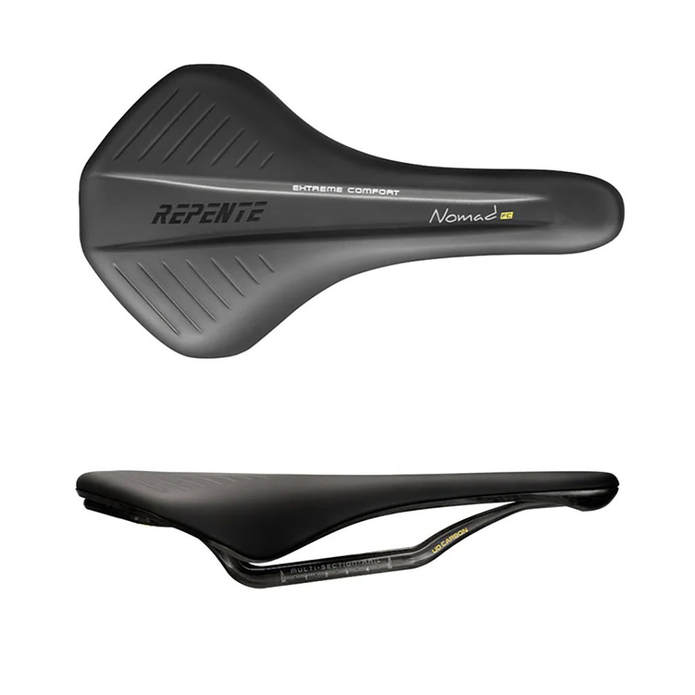 Leonardi Nomad FC Saddle, Carbon, Black