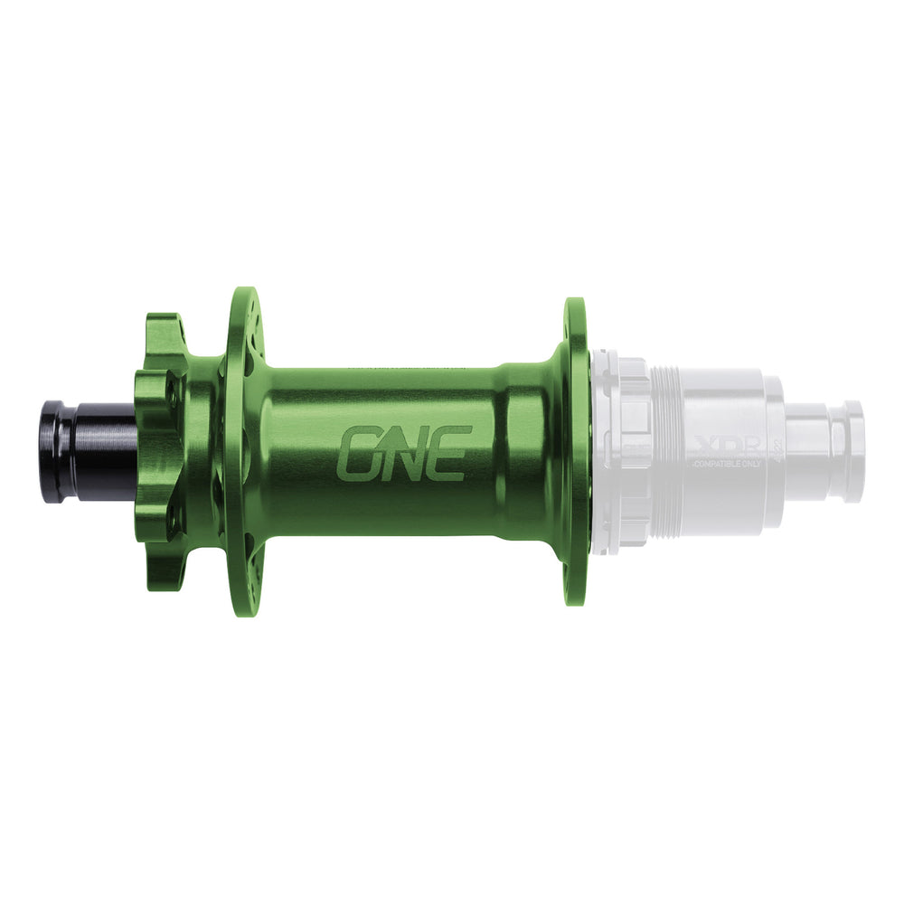 OneUp Components 6B-Disc Rear Hub, 12x148mm, No FH, 28h, Dark Green