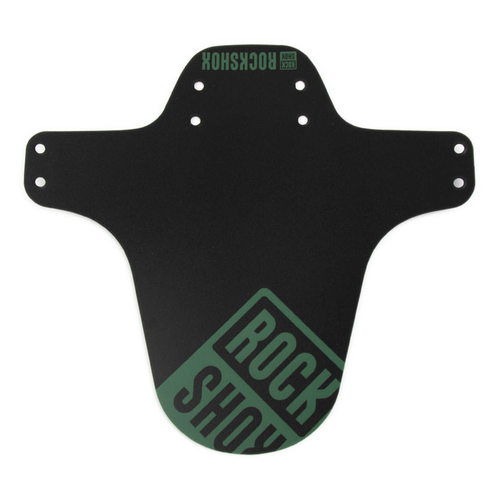 RockShox MTB Fender, Short Zip Tie, Black w/Seafoam Green