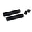 RockShox Textured Slip-On Grips, 135mm, Black, Pair
