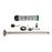 RockShox MotionCo Damper Assembly, Remote, Psylo Silver, A1