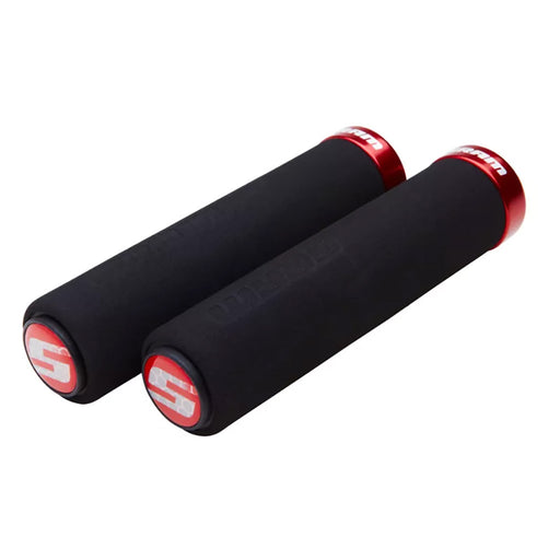 SRAM Locking MTB Straight Foam Grip Set, Black