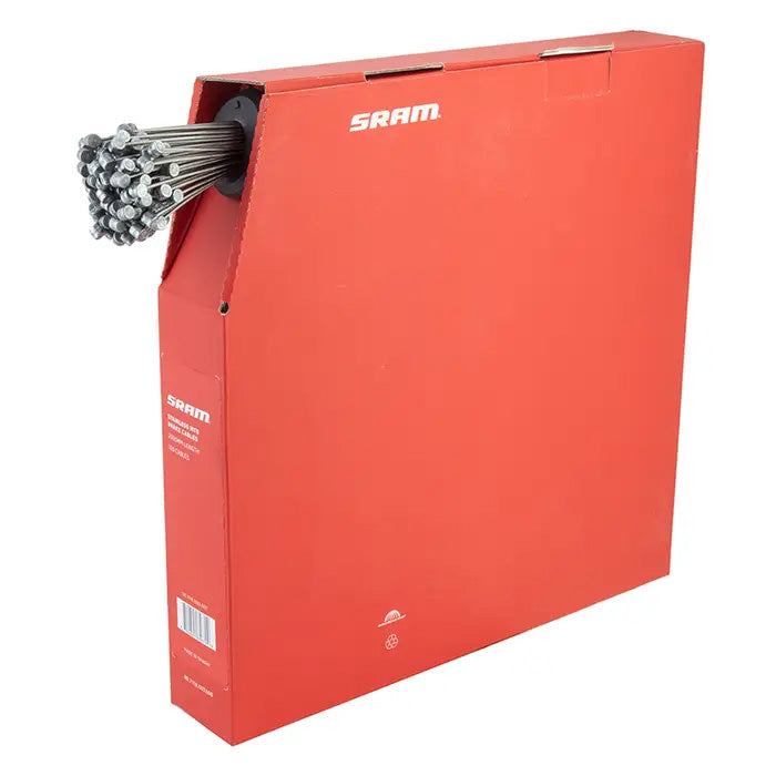 SRAM Stainless MTB Brake Cables Silver, 2000mm, 100/count