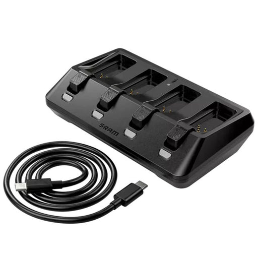 SRAM AXS and eTap Battery Charger and Cord, 4-Port