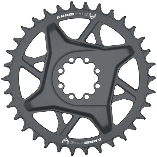 SRAM GX Eagle T-Type 12sp Boost DM Chainring, 30t, Black