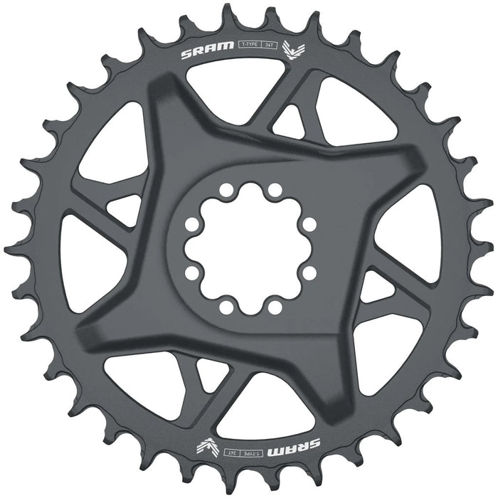 SRAM GX Eagle T-Type 12sp Boost DM Chainring, 32t, Black