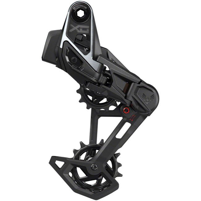 SRAM X0 Eagle AXS T-Type, 12sp RD, Long Cage, Black/Sil