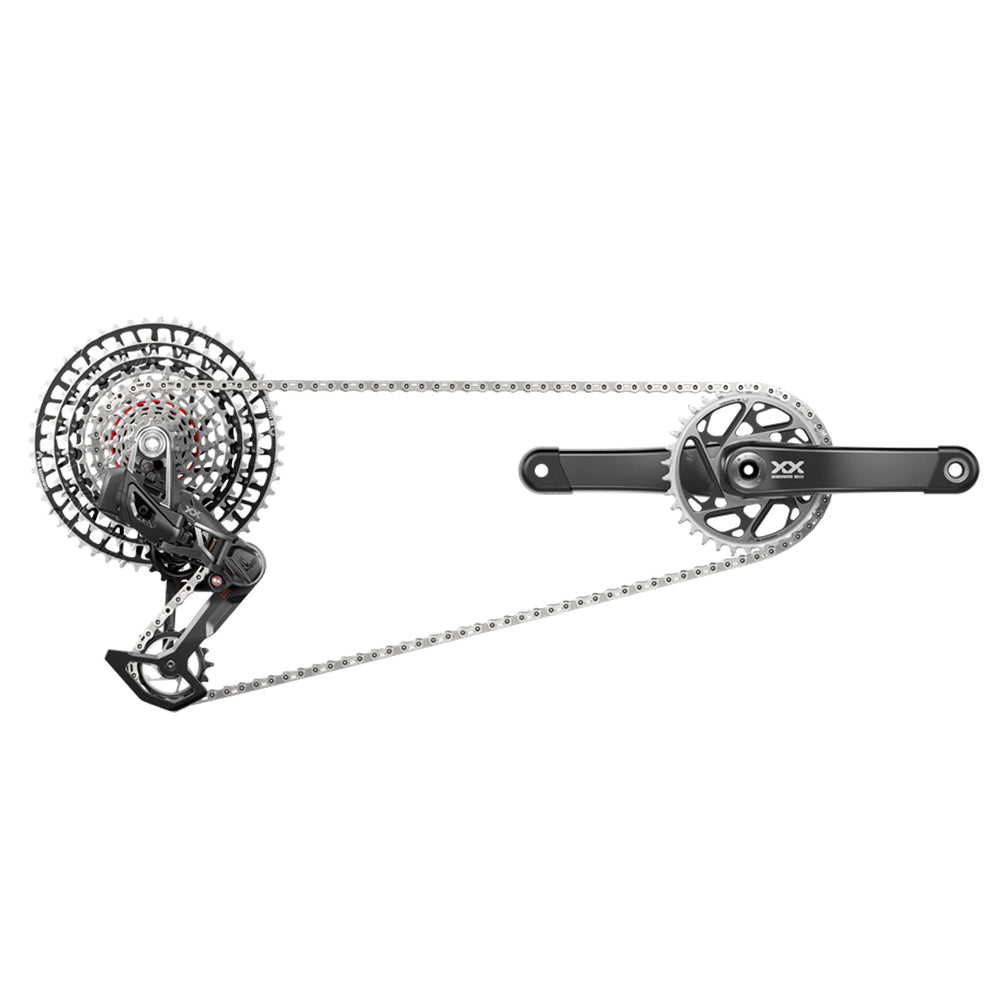 SRAM XX SL T-Type Eagle AXS Groupset 170mm Blk