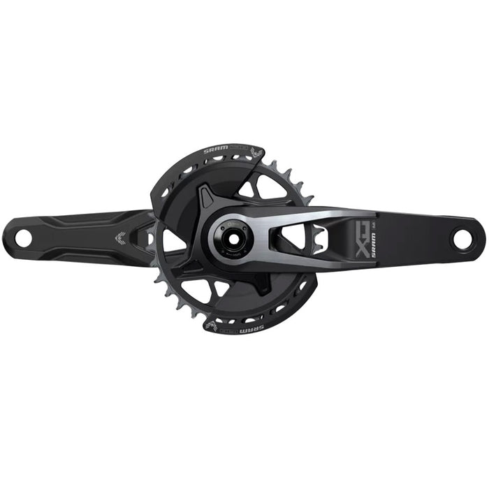 SRAM X0 Eagle 12sp T-Type Wide Cranks w/Guard, 32t, 175mm