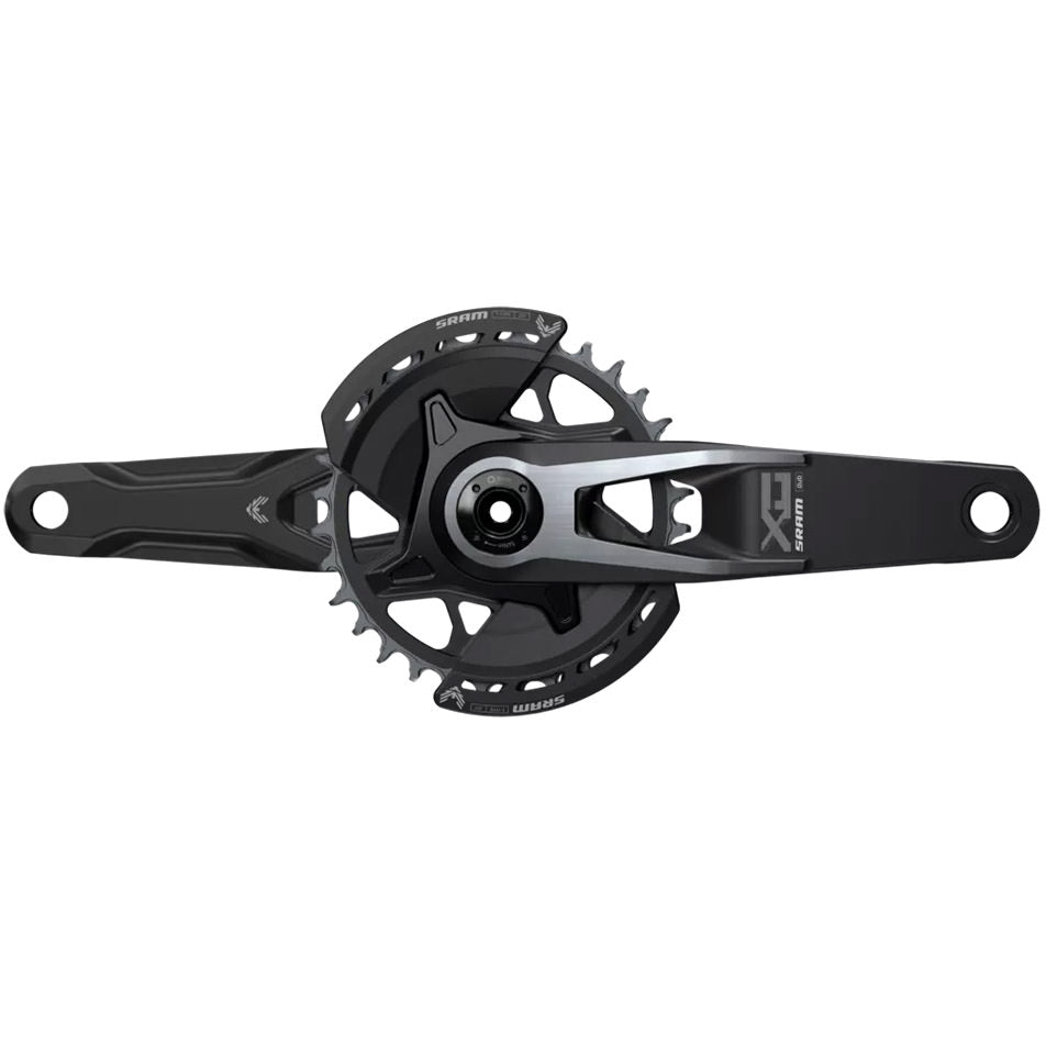 SRAM X0 Eagle 12sp T-Type Wide Cranks w/Guard, 32t, 165mm
