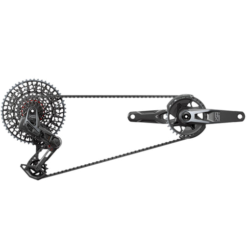 SRAM X0 T-Type Eagle V2 AXS Groupset, 175mm, Black