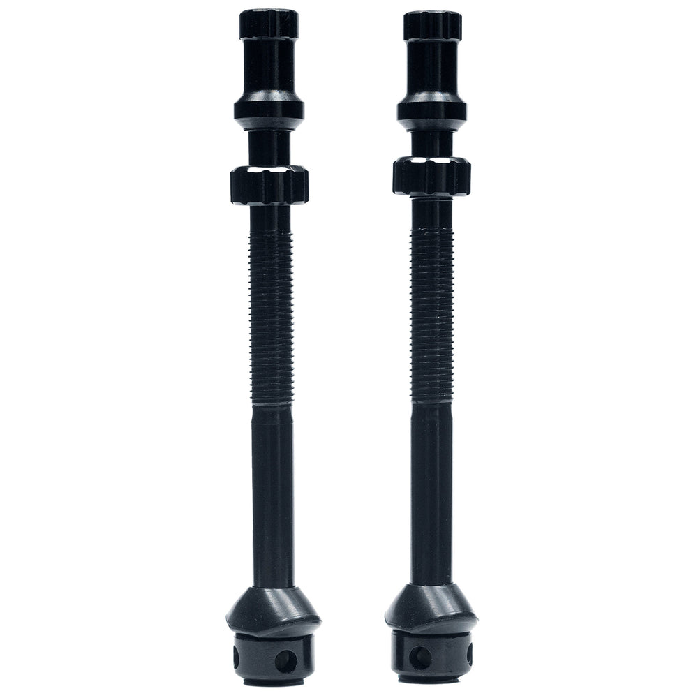 Stan's Universal+ Presta Valves, Extra Tall (63mm), Pair, Blk
