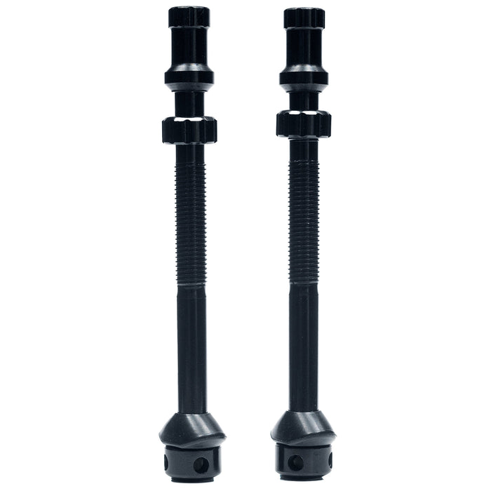 Stan's Universal+ Presta Valves, Extra Tall (63mm), Pair, Blk