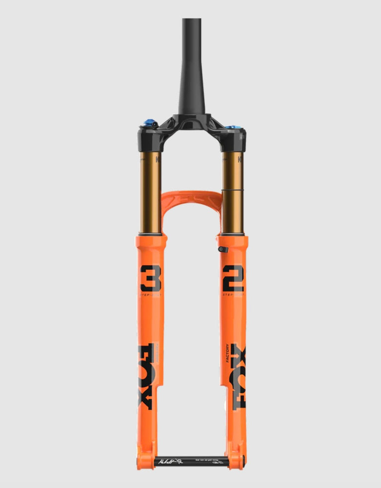Fox Shox 32 Factory SC Fork, 29", 44r, 100, Grip SL P-L (remote), Orange