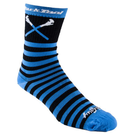 Park Tool Cycling Socks, SOX-6, 5-9, Black/Blue