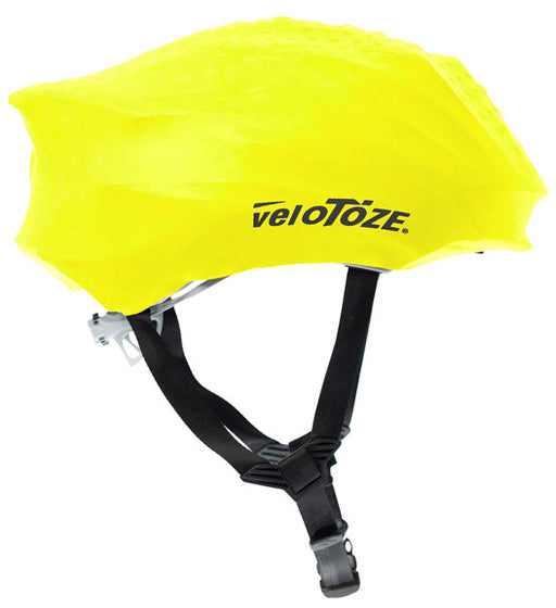VeloToze Helmet Cover, One Size, HiViz Yellow