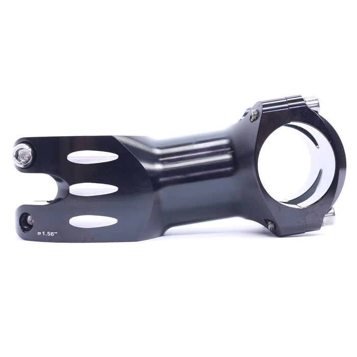 Reverse S-Trail Cannondale Stem, Fits 1.56" and 1.5" w/ shim 80mm length Black