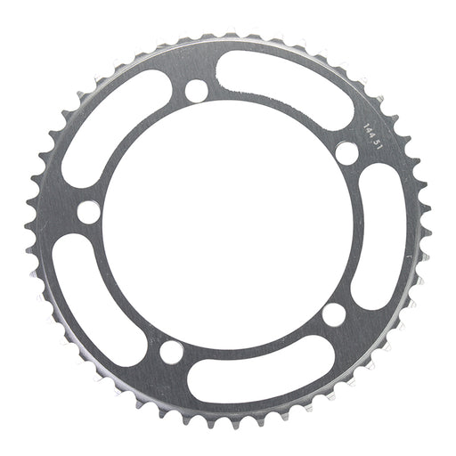 ORIGIN8 Alloy Classic144mm 5-bolt 51T 6061-T6 Silver Chainring