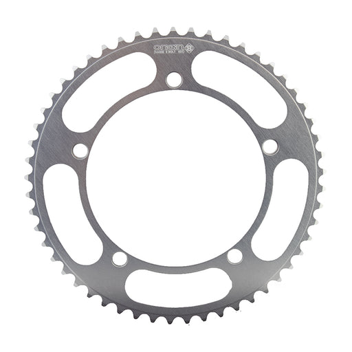 ORIGIN8 Alloy Classic144mm 5-bolt 53T 6061-T6 Silver Chainring