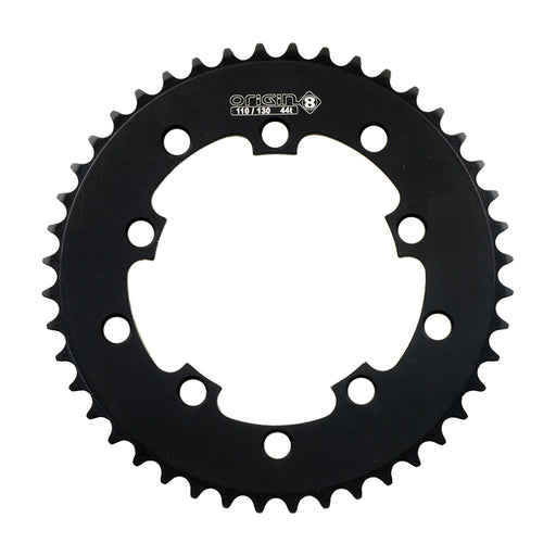 ORIGIN8 Single Speed 110mm/130mm 5-bolt 44T Black Chainring