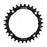 ORIGIN8 Holdfast 1x 104mm BCD 104mm 4-bolt 30T 7075AL Black Chainring