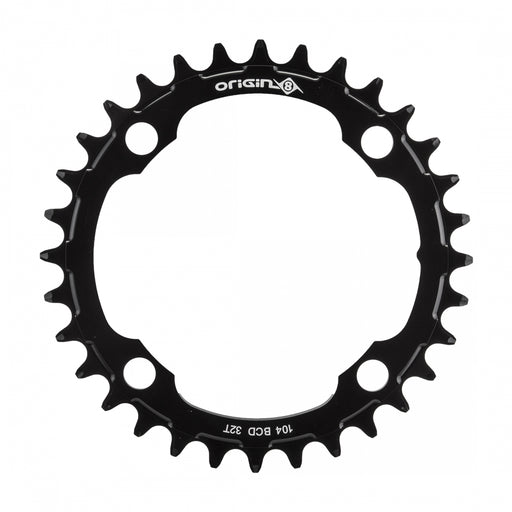 ORIGIN8 Holdfast 1x 104mm BCD 104mm 4-bolt 32T 7075AL Black Chainring