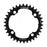 ORIGIN8 Holdfast 1x 104mm BCD 104mm 4-bolt 34T 7075AL Black Chainring