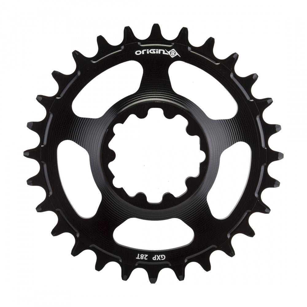 ORIGIN8 Holdfast Direct 1x GXP Direct Mount 28T 7075AL Black Chainring