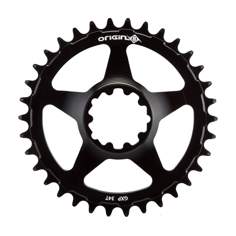 ORIGIN8 Holdfast Direct 1x GXP Direct Mount 34T 7075AL Black Chainring