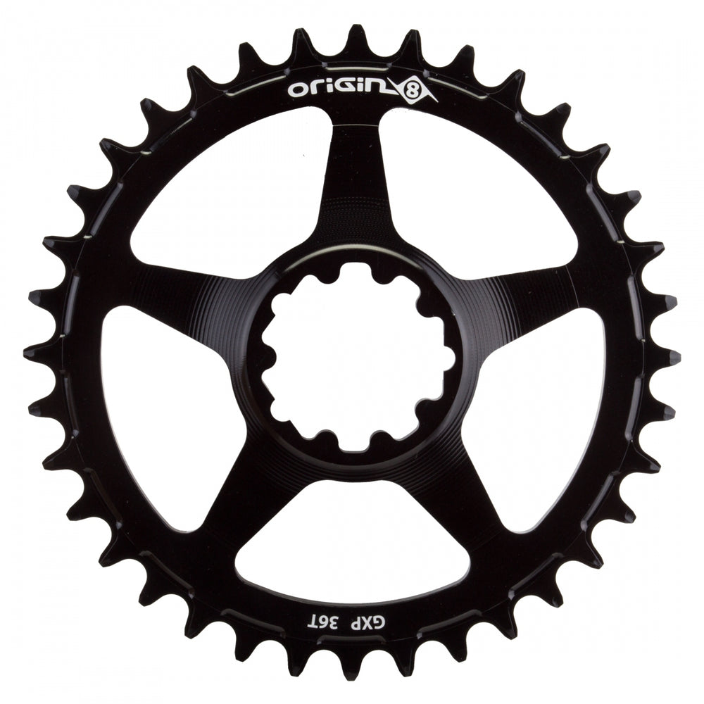 ORIGIN8 Holdfast Direct 1x GXP Direct Mount 36T 7075AL Black Chainring