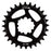 ORIGIN8 Holdfast Direct 1x BB30 Direct Mount 28T 7075AL Black Chainring