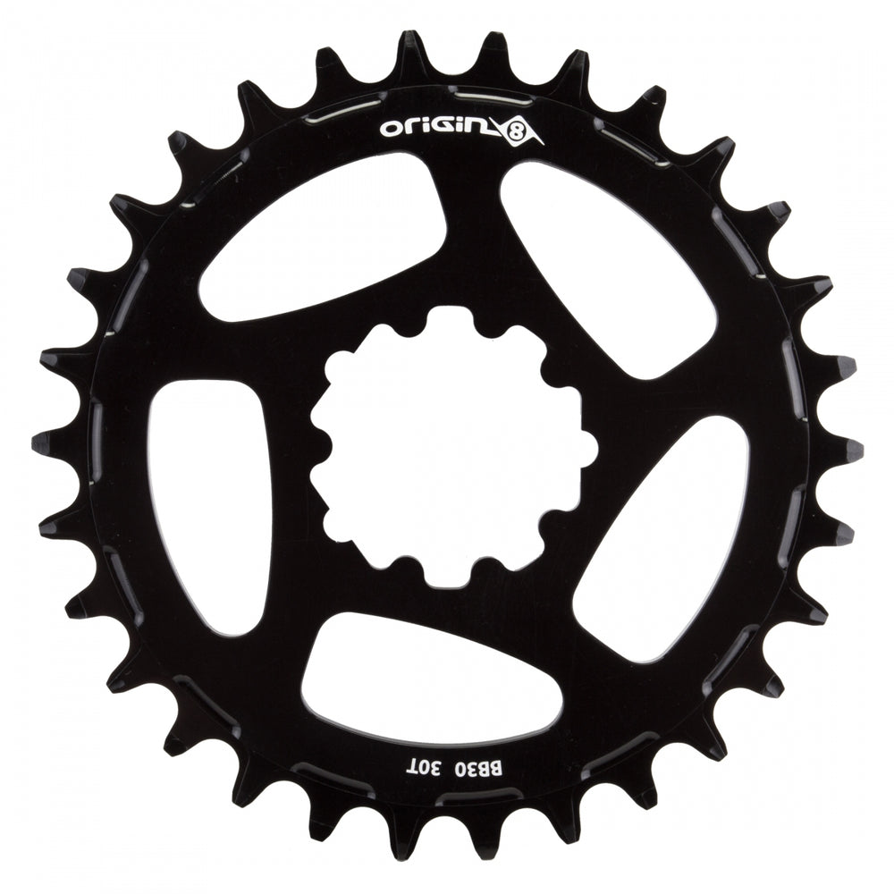 ORIGIN8 Holdfast Direct 1x BB30 Direct Mount 30T 7075AL Black Chainring