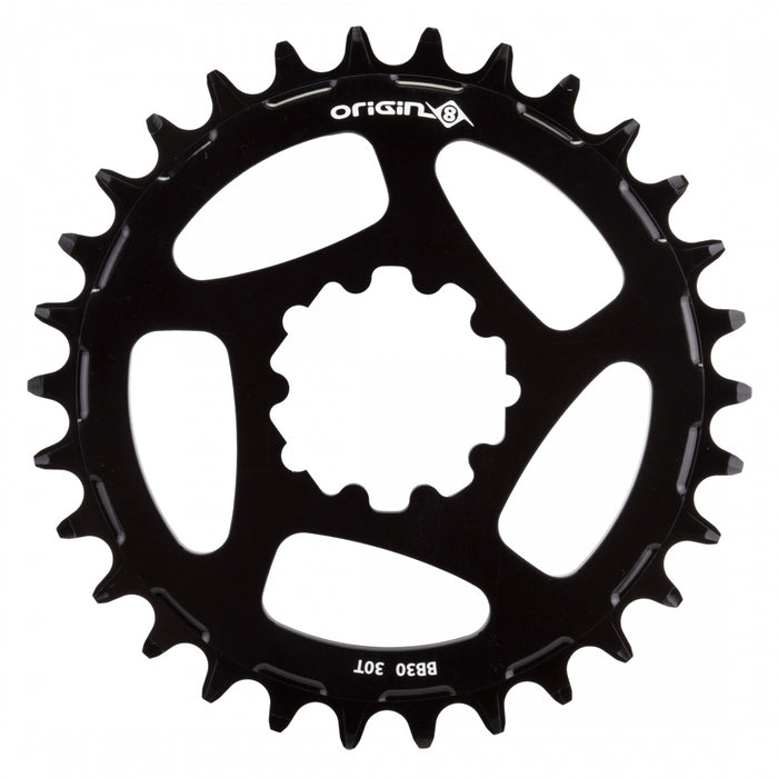 ORIGIN8 Holdfast Direct 1x BB30 Direct Mount 30T 7075AL Black Chainring