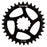 ORIGIN8 Holdfast Direct 1x BB30 Direct Mount 32T 7075AL Black Chainring