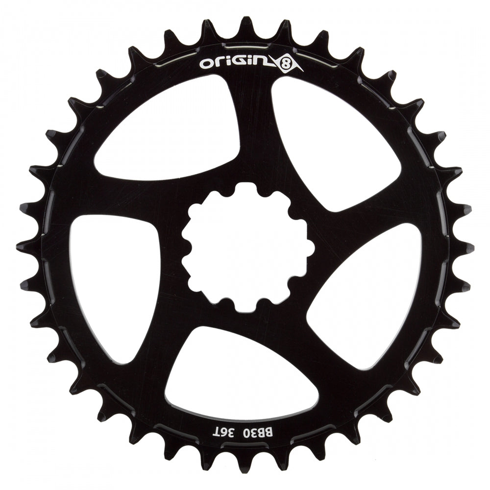 ORIGIN8 Holdfast Direct 1x BB30 Direct Mount 36T 7075AL Black Chainring