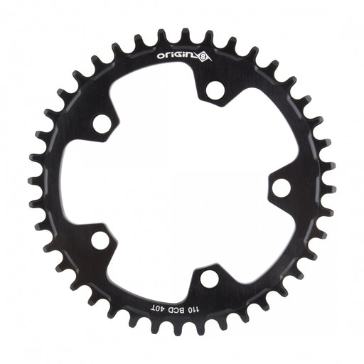 ORIGIN8 Holdfast 1x 110mm BCD 110mm 5-bolt 40T SRAM hidden bolt Black Chainring