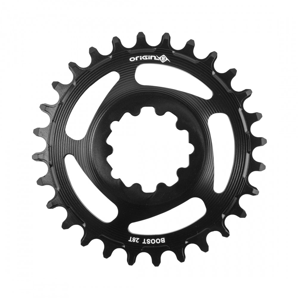 ORIGIN8 Holdfast Direct 1x Boost Direct Mount 28T 7075AL Boost Black Chainring