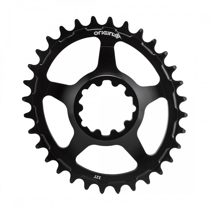 ORIGIN8 Holdfast Oval Direct 1x Boost Direct Mount 32T Boost Black Chainring