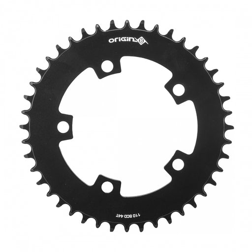 ORIGIN8 Thruster 110mm BCD 1x 110mm 5-Bolt 44T AL6061 Black Chainring