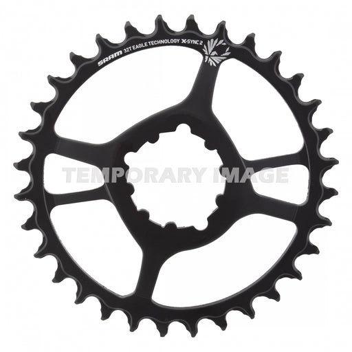 SRAM X-Sync Eagle 12sp 6mm DM Chainring Steel 32t, Black