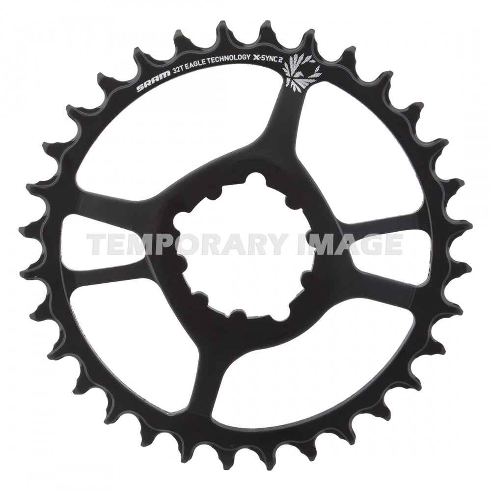 SRAM X-Sync Eagle 12sp 6mm DM Chainring Steel 34t, Black