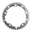 ORIGIN8 Single Speed 144mm/135mm 5-bolt 42T Silver Chainring