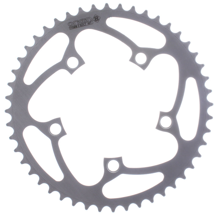 ORIGIN8 Alloy Blade110mm 5-bolt 44T 6061-T6 Silver Chainring