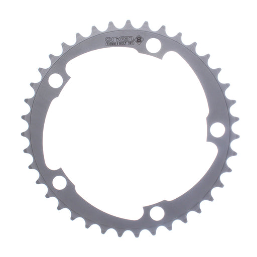 ORIGIN8 Alloy Blade130mm 5-bolt 39T 6061-T6 Silver Chainring