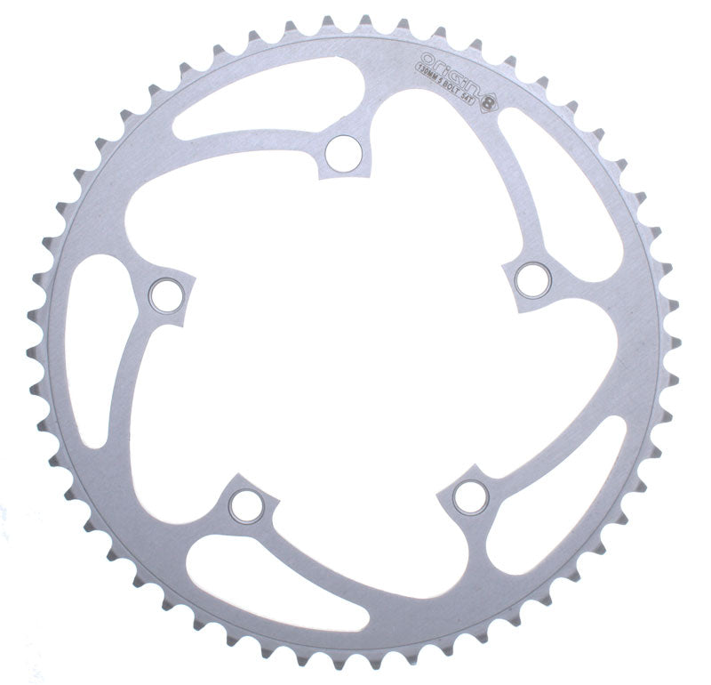 ORIGIN8 Alloy Blade130mm 5-bolt 56T 6061-T6 Silver Chainring