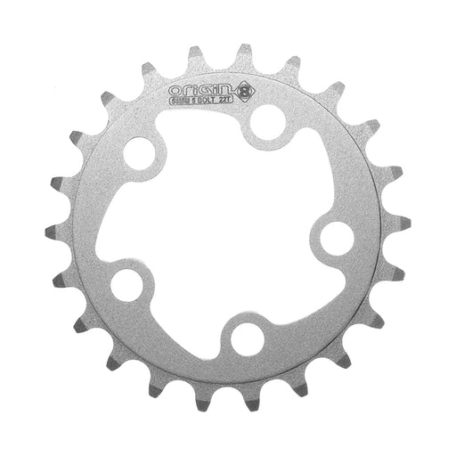 ORIGIN8 Alloy Blade58mm 5-bolt 22T 6061-T6 Silver Chainring